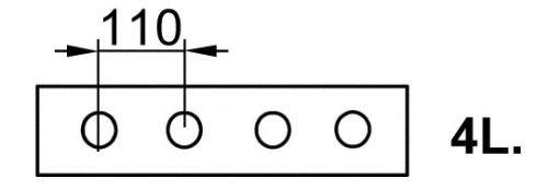 186088113893 CNS-Schanksäule 3-4 leitig - 610 mm Breit (inkl. Fuß)-sRJMF1M-Schanksäule RJMF1-getraenkezapfanlagen.net