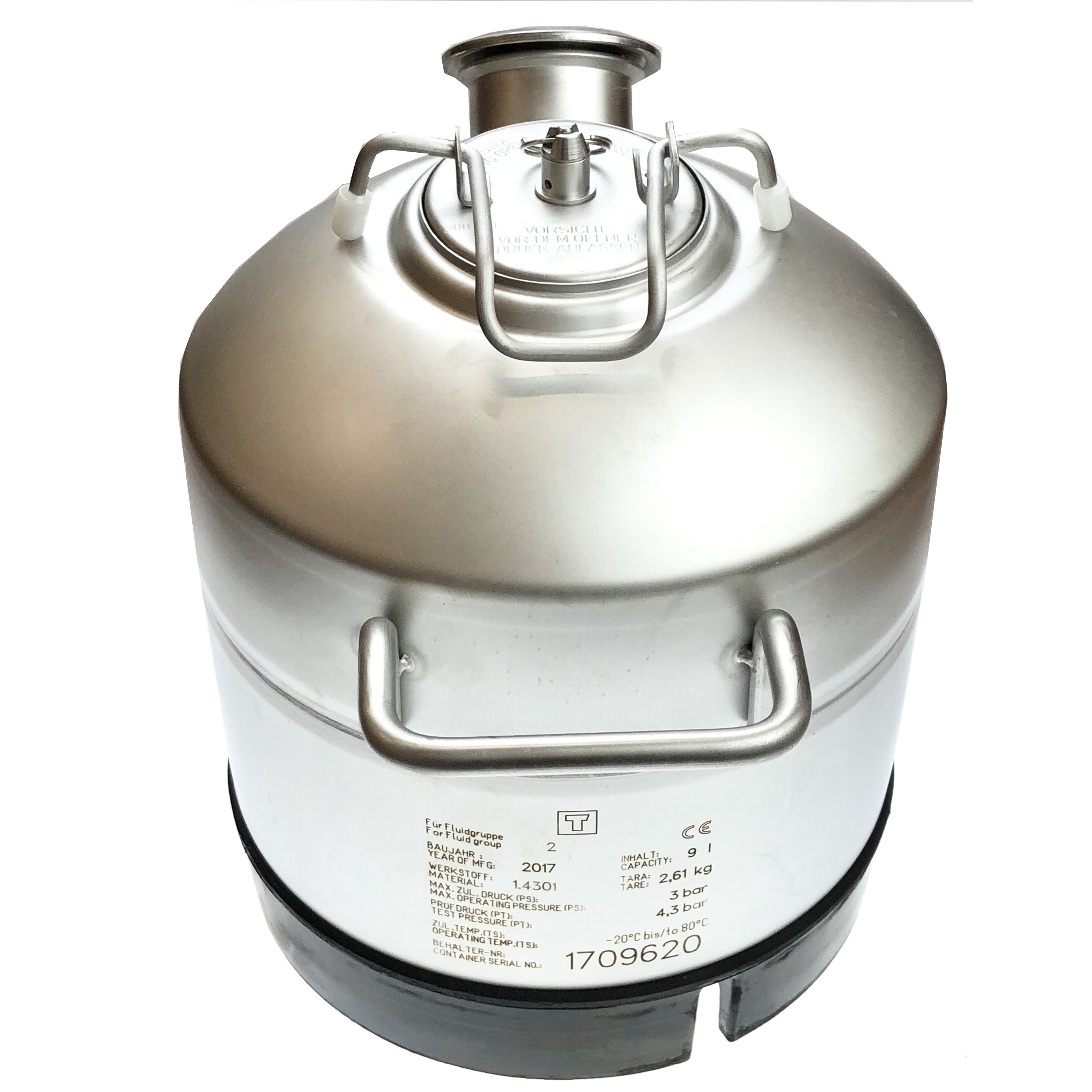 recipiente-limpiador-de-9-litros-para-sistema-de-tapado-de-cerveza-micro-matic Reinigungsbehälter 9 Liter Edelstahl für Bierzapfanlage-asB516M-Reinigungsbehälter 9 Liter Edelstahl, Reinigungsbehälter für Zapfanlage, Reinigungsbehälter für Bierzapfanlage,Schankanlagenreinigung, Bierleitung reinigen-Micro Matic