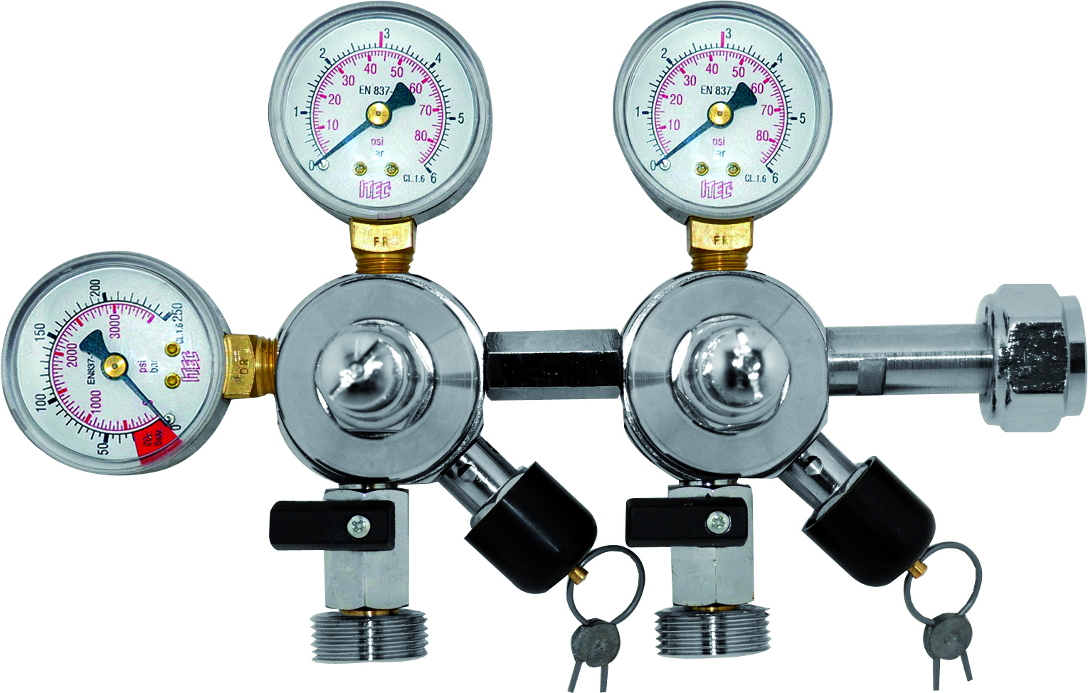 OXY5P8nR8nziQzIkj CO2-Druckminderer Major Plus 7 bar, 2-leitig-oxy16-Co2 Druckminderer Bier 3 bar, Oxyturbo Co2 Druckminderer, Co2 Druckminderer Bier, Druckminderer Zapfanlage-oxyturbo