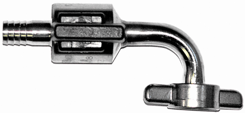 272620549973 Micro Matic Bierabstellhahn gebogen aus Chromnickelstahl-awB10M--Micro Matic
