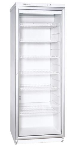 089870741537 Glastürkühlschrank - CD 350 WEISS N mit Umluftkühlung-CD350-WEISSN--getraenkezapfanlagen.net