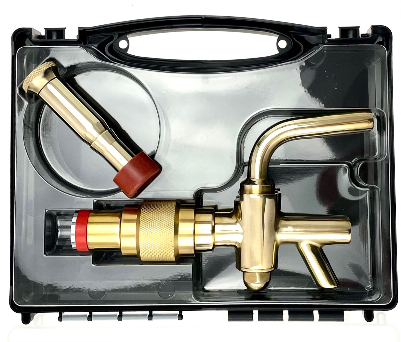 Juego de grifos de latón con estuche Messing Bier Zapfhahn Zapfgarnitur-2193-Messing Zapfgarnitur, Messing Bier Zapfhahn,  Zapfgarnitur-getraenkezapfanlagen.net