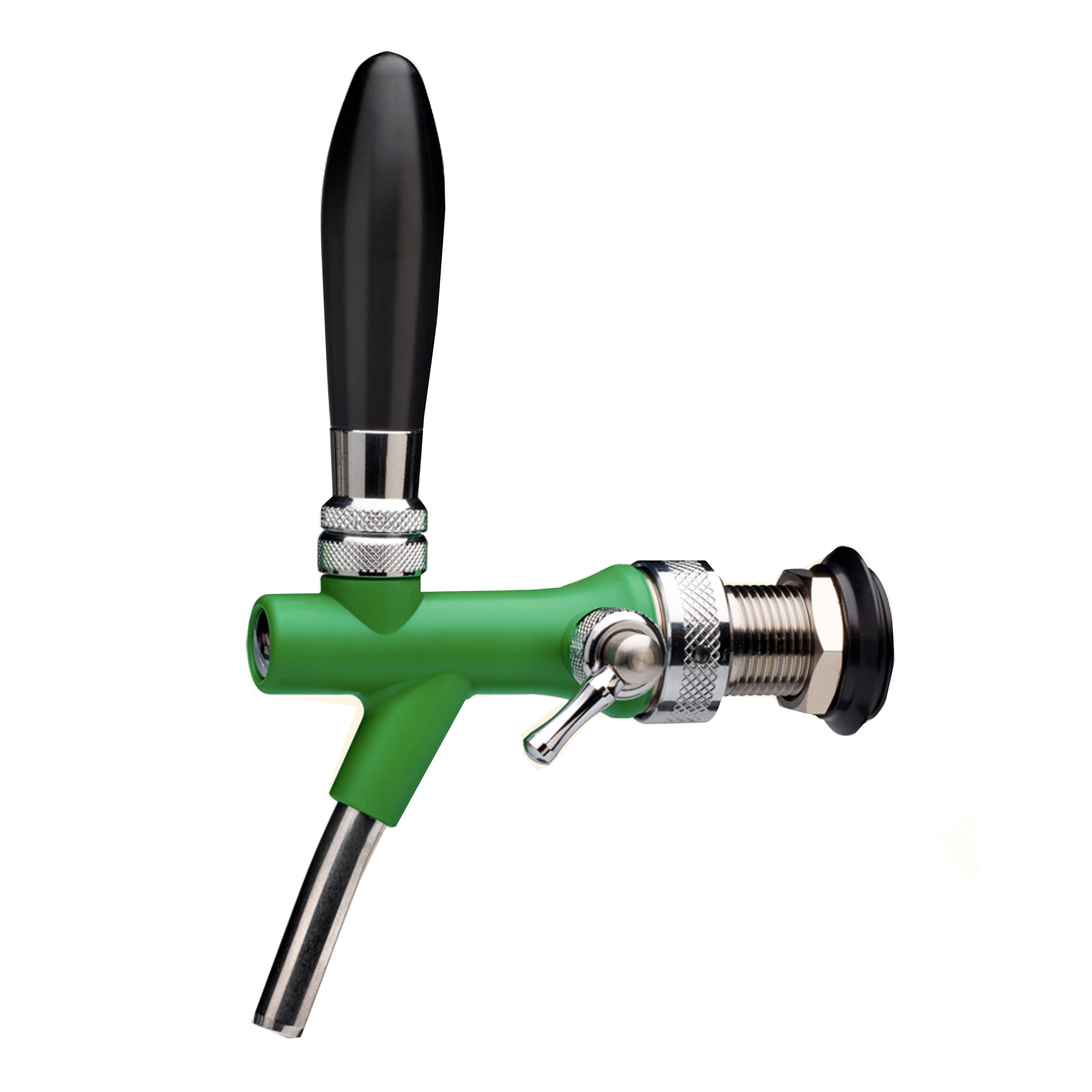 Grifo de cerveza compensador-verde Kompensator Schankhahn Bierhahn Bier Zapfhahn-B1342-gr-Schankhahn, Bierhahn, Bier Zapfhahn, Kompensatorschankhahn-getraenkezapfanlagen.net