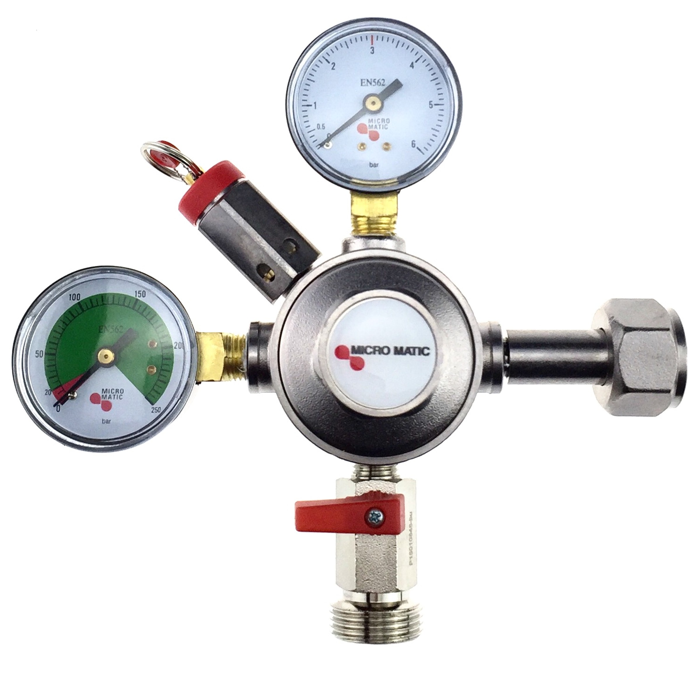 reductor de presión micro-matic co2 CO2 Druckminderer Micro Matic 3 bar-ad2205M-CO2 Druckminderer Micro Matic, Micro Matic Co2 Druckminderer, Co2 Druckminderer, Co2 für Zapfanlage-Micro Matic