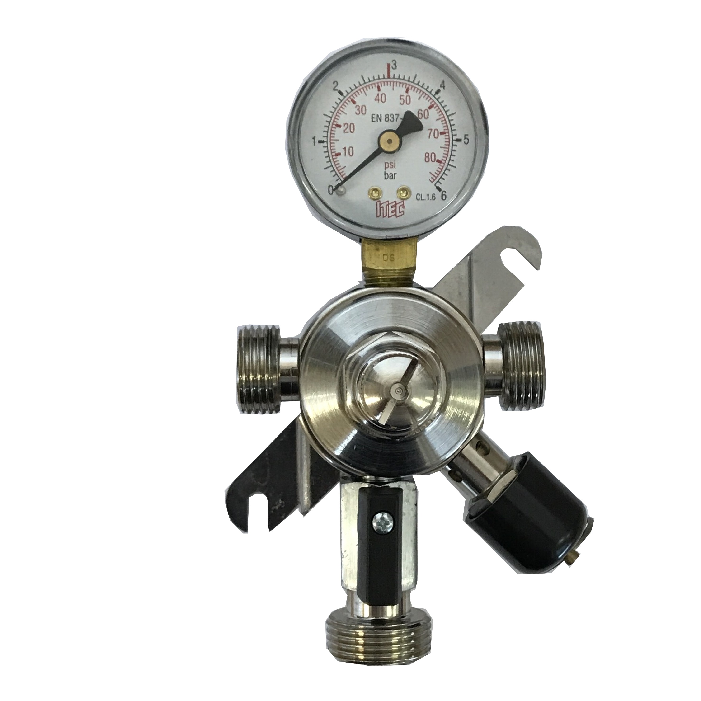 regulador de presión de co2 intermedio Co2 Zwischendruckregler, mit Sicherheitsventil-asB81M-Co2 Zwischendruckregler, mit Sicherheitsventil-getraenkezapfanlagen.net