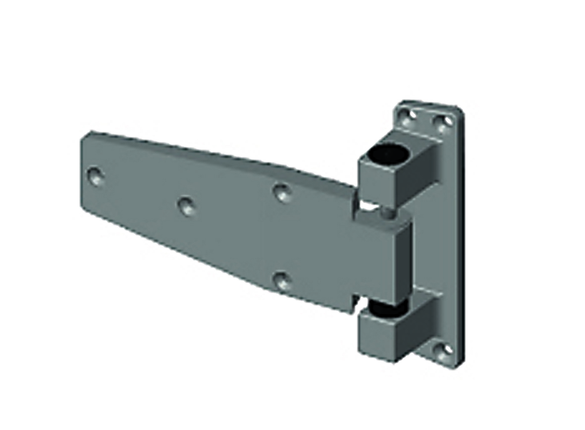 300DPI-CMYK-4296-020012 Bisagra de canto 4296, ascendente izquierda, 32 mm, gris (RAL 9007) Capacidad de carga máx. 80 kg por par