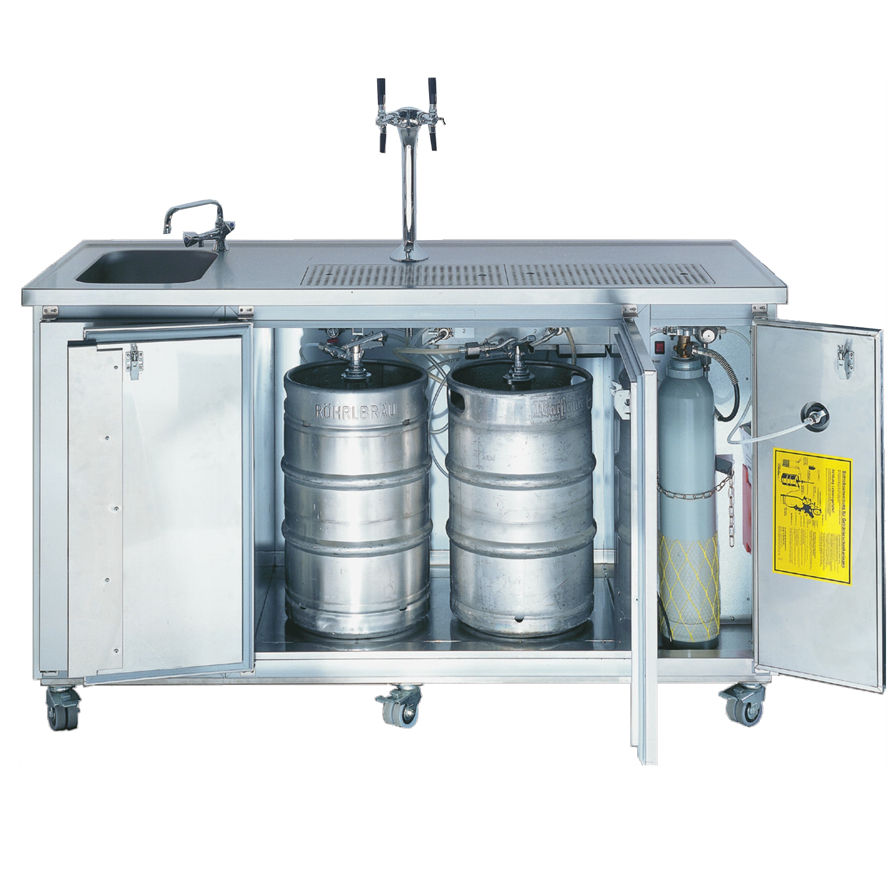 móvil-theke-MT4 Mobile Biertheke, Bierbar MT4 2 leitig mit Durchlaufkühlung 70 L/h-MT4M-Mobile Biertheke, Bierbar MT4, mobiltheke MT4, mobile Theke, mobile Biertheke MT4-Holland