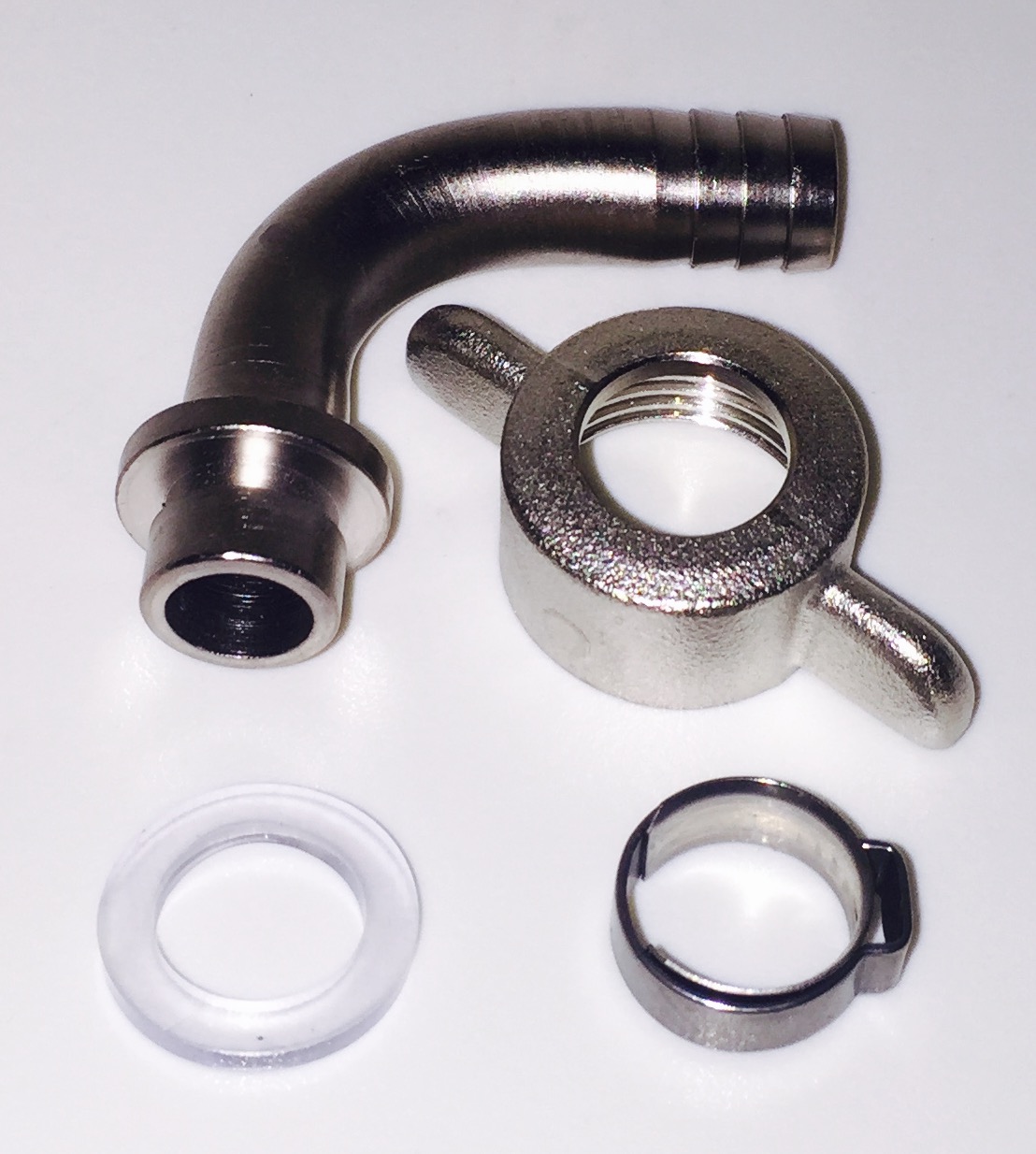Cerveza-perno-bent-Fl-tuerca-10mm Bier Verschraubung gebogen 10 mm-Z1753.581--getraenkezapfanlagen.net