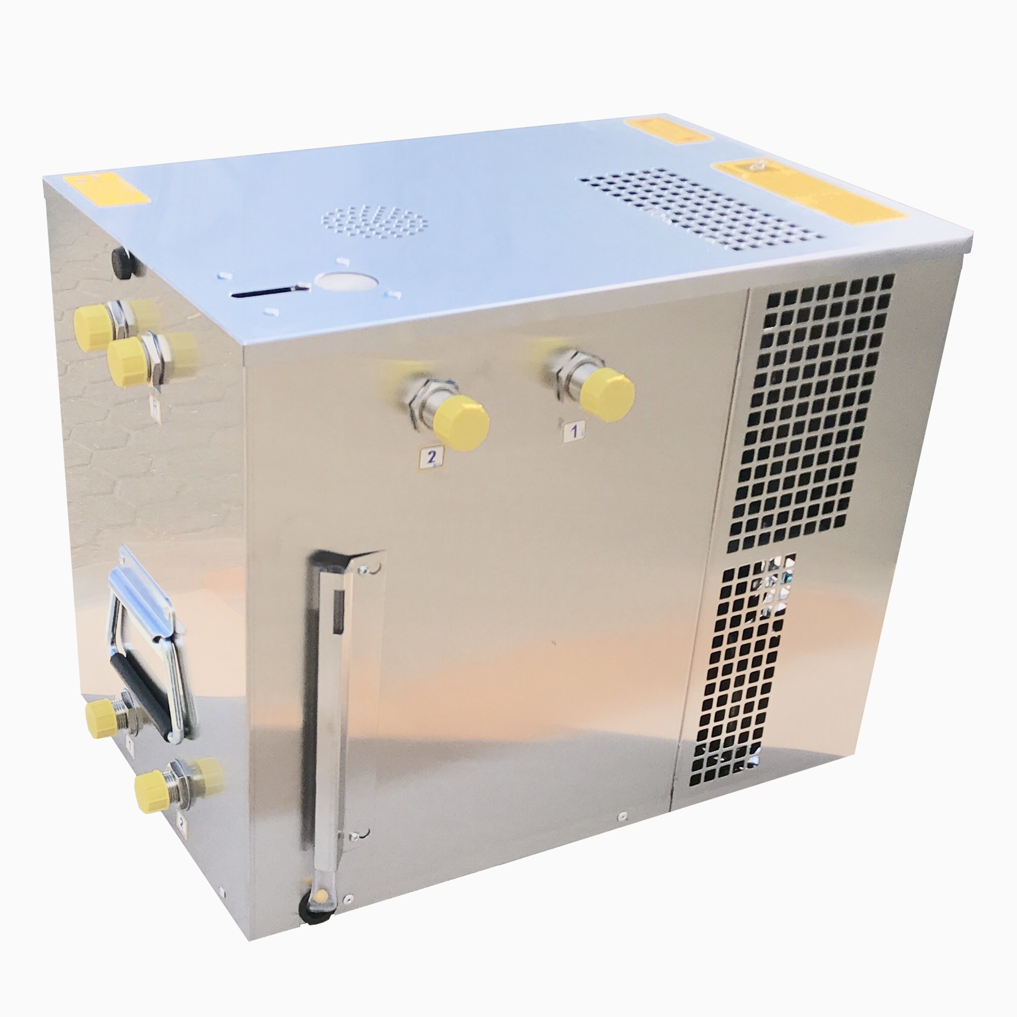 Refrigerador de flujo húmedo para cerveza Nass Bierkühler 2 ltg., 60 ltr./h mit Begleitkühlung-RJ60N2-7M-Bierkühler, Zapfanlage, Schankanlage, Bierhahn, Bierzapfanlage, Begleitkühler-IBS GmbH