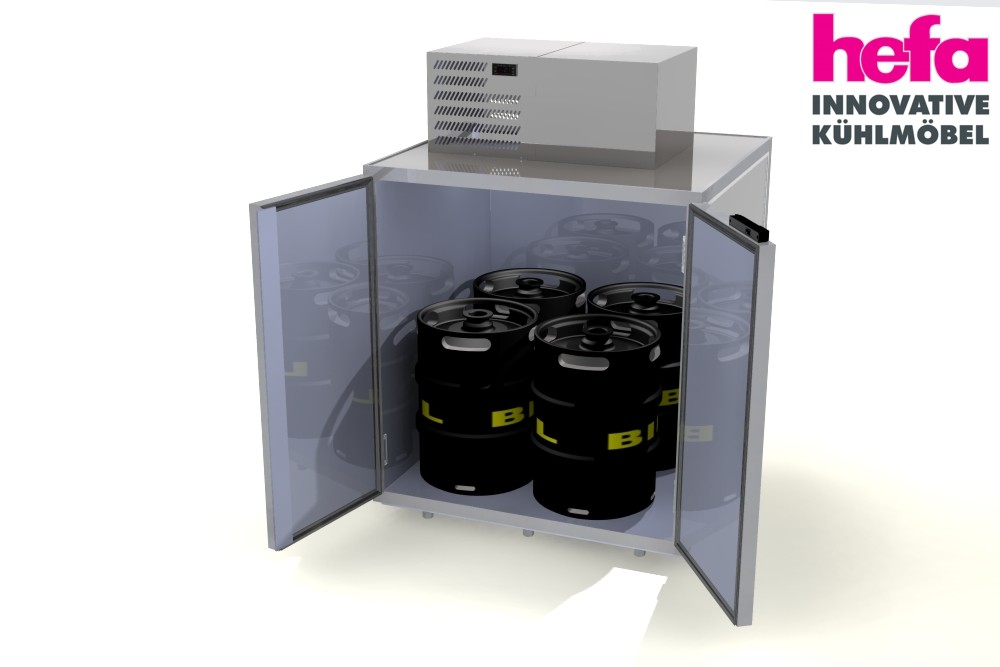Fassvork-hler-FK4-Hefa Fassvorkühler Fasskühler Fassbox für 4 KEG Fässer-FK4-VZheM-Fassvorkühler, Fasskühler, Fassbox, Fasskühler für 4 Fässer-Hefa