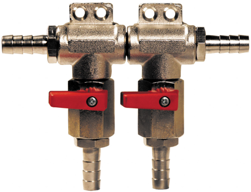 034104726360 CO2 Wandverteiler mit Kugelhahn fettfrei-bfB31M-CO2 Wandverteiler, Co2 Verteiler Zapfanlage-getraenkezapfanlagen.net