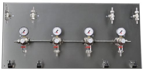 983162940616 Montagetafeln aus Chromnickelstahl Ausführung inklusive Wandhaltern ohne Absperrhahn-aaB4M--getraenkezapfanlagen.net