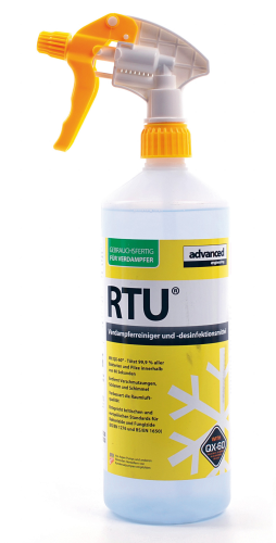 Limpiador y Desinfectante Avanzado de Evaporadores RTU
