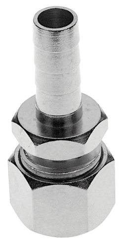 Racor de engarce para tubo de acero 8 x 0,5 mm