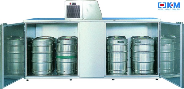 Preenfriador de barriles, enfriador de barriles, caja de barriles para 10 barriles KEG