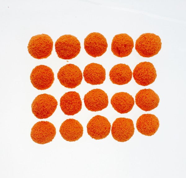20x bolas de esponja para limpieza de líneas de 10 mm