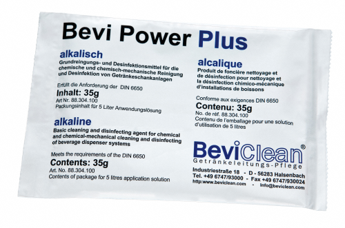 Línea de limpieza de bebidas Bevi Power Plus